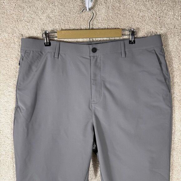 Banana Republic Slim Athletic Performance Gray Chino Men's 40 X 30 Casual‎ Pants - Picture 2 of 12